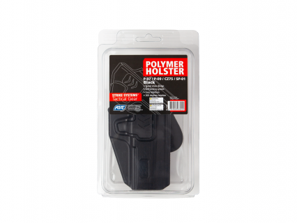 Strike Polymer Holster for CZ P-07 / P-09 / SP-01 / CZ75 / Black