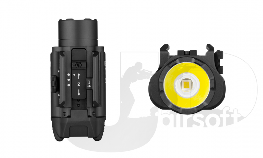 Olight PL-3R Valkyrie Rechargeable Rail Mounted Tactical Light / Black