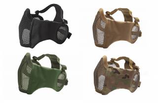 ASG METAL MESH MASK /W CHEEK PADS & EAR PROTECTION