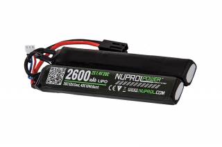 NP Power 7.4v 2600mAh Lipo Split / Tamiya