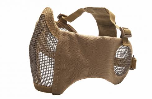 ASG METAL MESH MASK /W CHEEK PADS & EAR PROTECTION