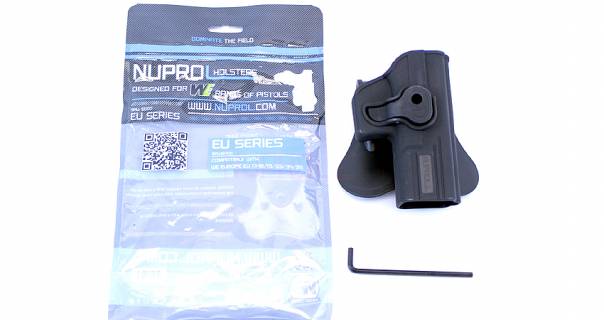 Nuprol EU G (Glock) Series Retention Paddle Holster / Black