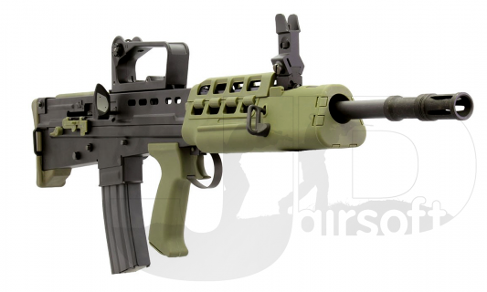 WE L85 / SA80A2 Full Metal Open Bolt GBB Rifle