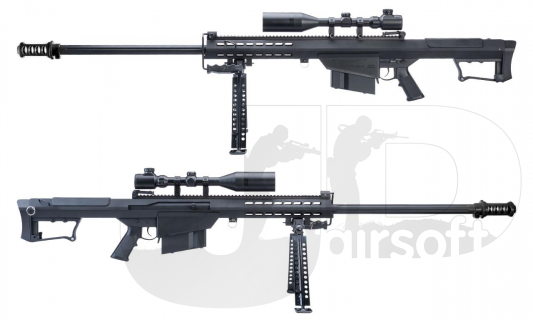 Snow Wolf Barrett ® M107A1 Rifle (Spring) /w Bipod & Scope