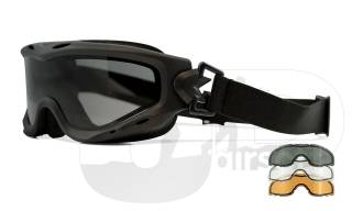 Wiley X SPEAR Dual Lens Grey/Clear/Rust / Black Frame