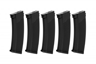 Specna Arms 380rd (5 pack) S-MAG Magazine for J-Series AK47 - Black