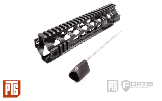 PTS Syndicate Fortis REV™ Free Float Rail System 9 Black / Black