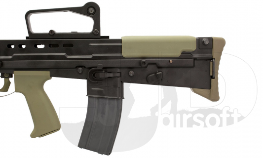 WE L85 / SA80A2 Full Metal Open Bolt GBB Rifle