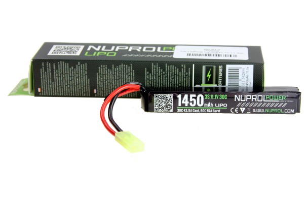 WE 11.1v 1450mAh Single Lipo Battery