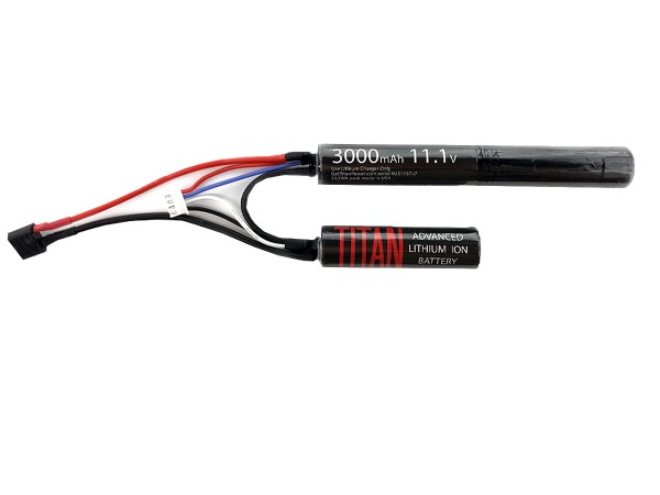 Titan Power 11.1v 3000mah Nunchuck Battery / Deans