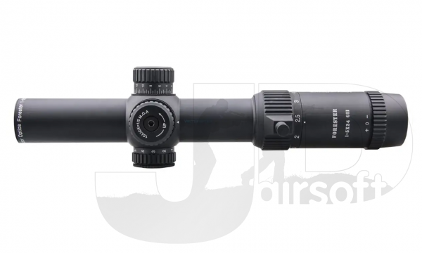 Vector Optics Forester 1-5x24 SFP Gen II Illuminated VFD-2 1/2 MOA Rifle Scope