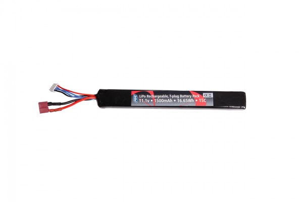 ASG 11.1v 1500mah 16.65Wh 15C Lipo Battery with Deans