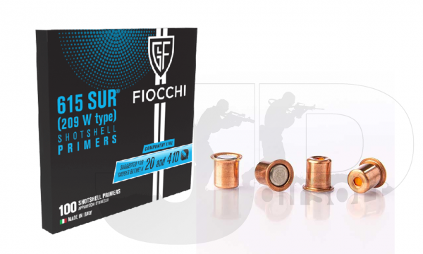 Fiocchi .209 / 615 Primers (100pcs)